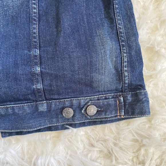 Express Sleeveless Denim Jacket size Large. - Picture 3 of 8